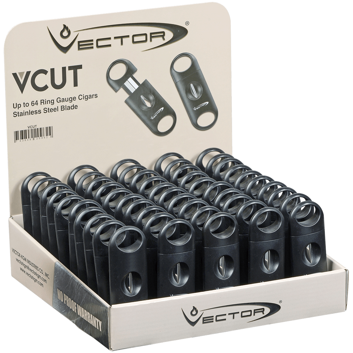 Cutters Vector Plastic V Cut 50 Ct. Tray