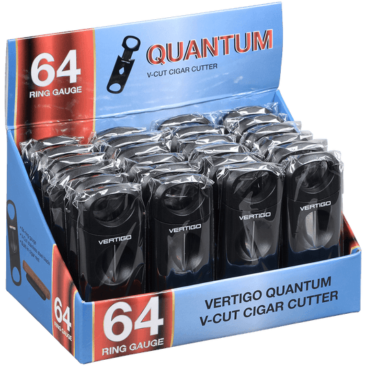 Vertigo Quantum V-Cutter Black 24 Ct. Display