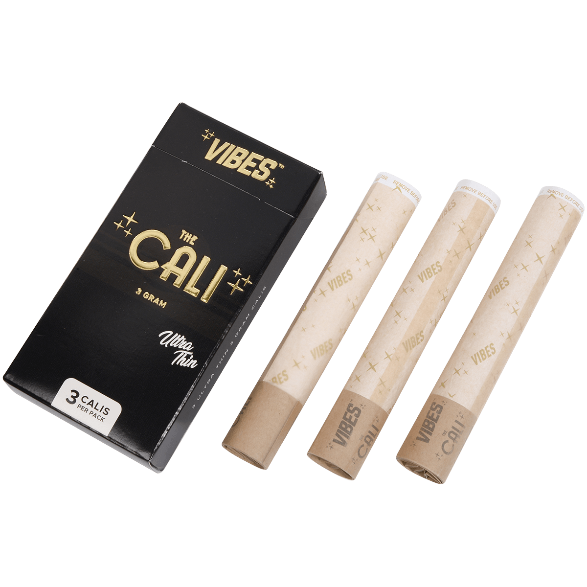 **VIBES- THE CALI- 3GRAM- ULTRA THIN- 3CALIS- 8CT