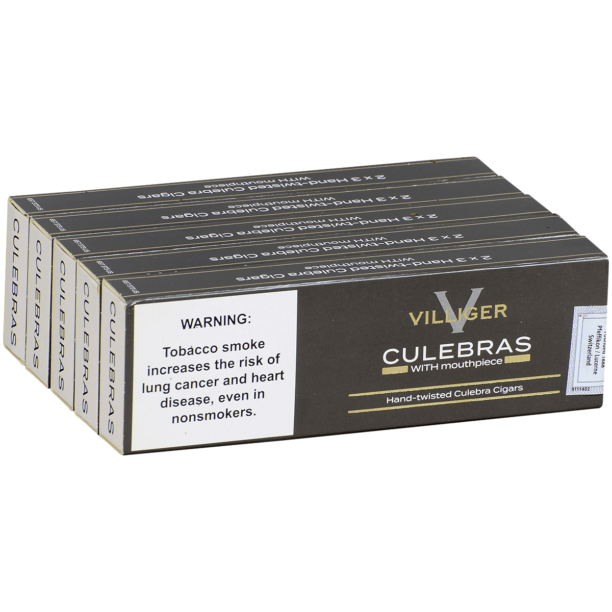 Villiger Culebra With Tip 5/6 Packs 6.63X28