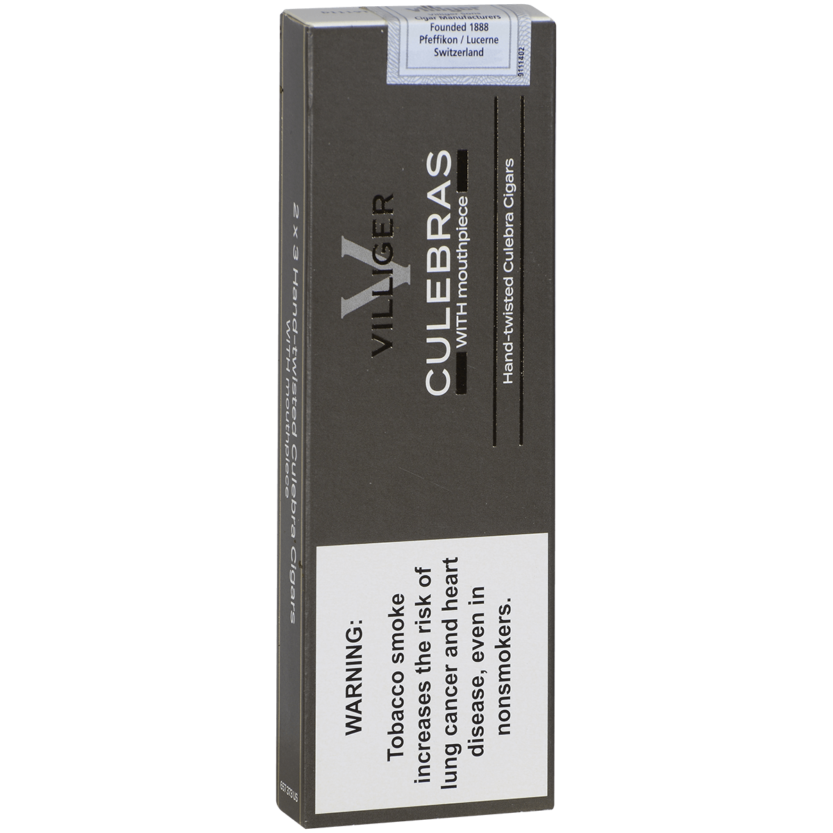 Villiger Culebra With Tip 5/6 Packs 6.63X28