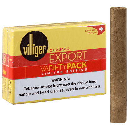 PROMO VILLIGER EXPORT CIGARS 2 5 PACKS
