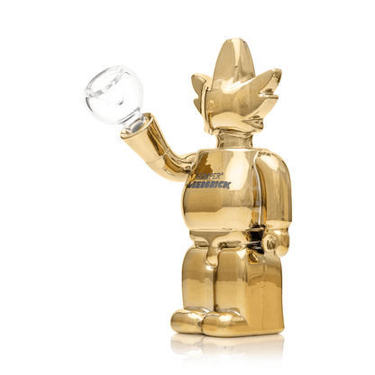 Hemper Leaf Brick Glass Water Pipe