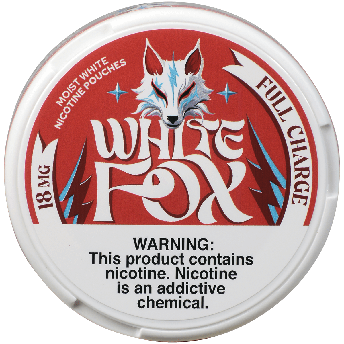 White Fox Full Charge Mint Regular Portion 18Mg 5Pk 15 Pouches/Can