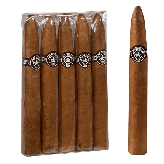 Sample Montecristo No. 2 Torpedo Natural 5 Ct. Pack. 6.00X50