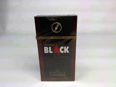 Sample - Djarum Black Ruby Filtered Cigar Retail Pack 12 Pack