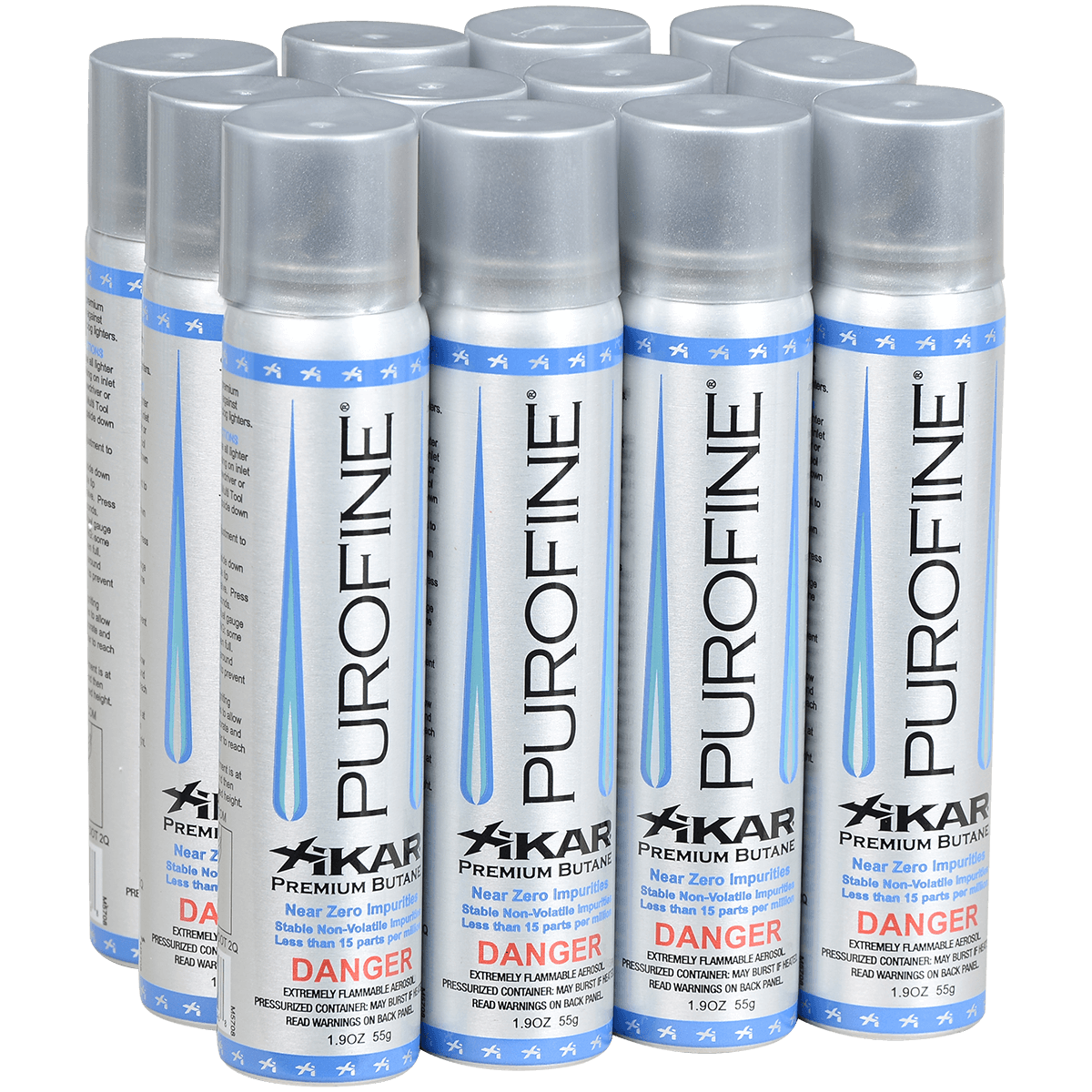 Butane Xikar 1.9 Oz (56Ml) 12 Ct.