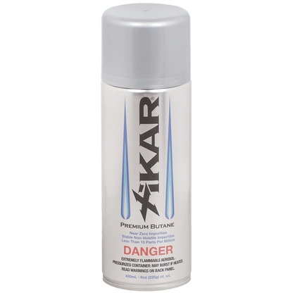 Butane Xikar 8 Oz (400Ml). 12 Ct Carton.