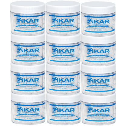 Humidifier Xikar Crystal 2 Oz. Jar For 75 Cigars 12 Ct. (Must Add Own Pg Solution)