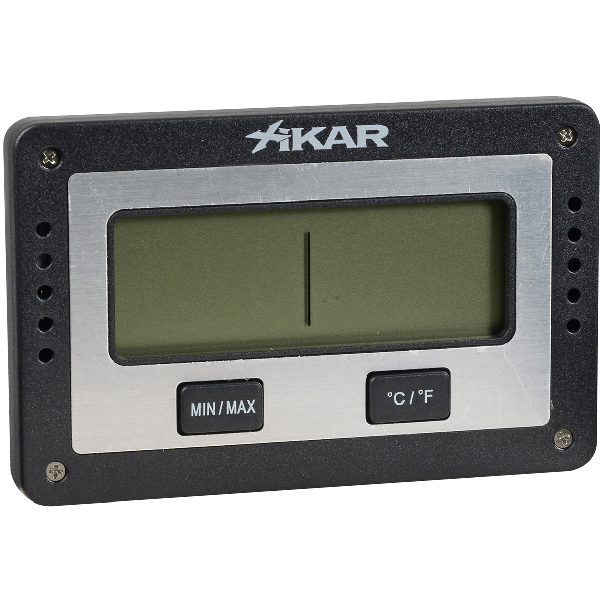 Hygrometer Thermometer Xikar Rectangular Digital 3"L X 2"W X 1.5"D
