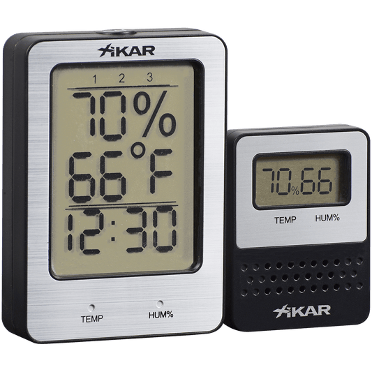 Hygrometer Xikar Purotemp Wireless System (1-Base & 1-Sensor) Package
