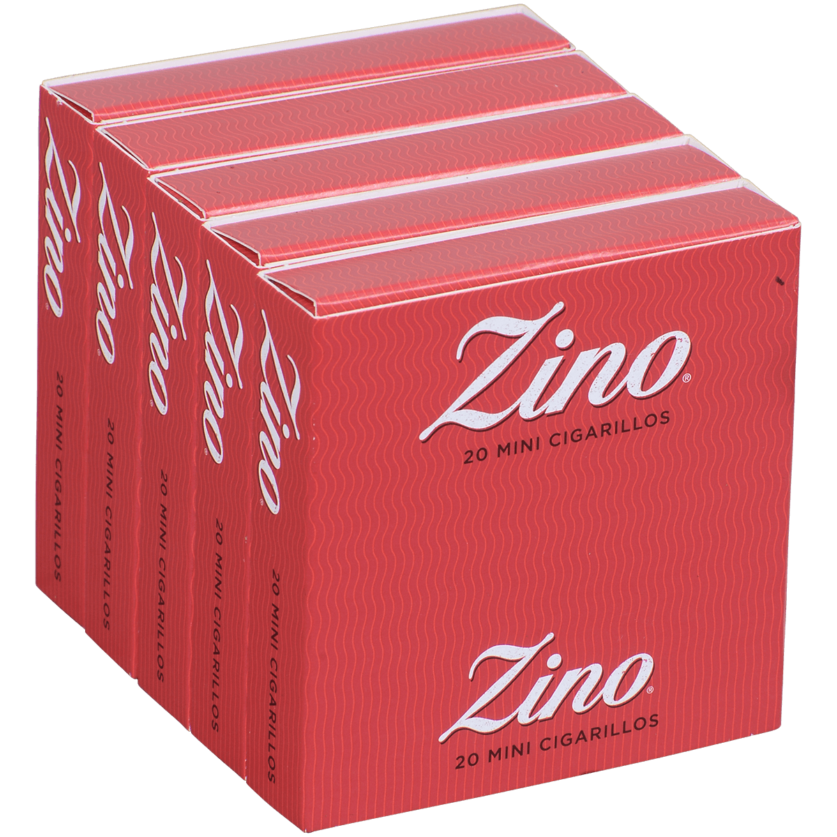 Zino Mini Cigarillo Red 5/20 Five Units Of 20