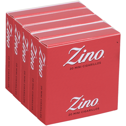 Zino Mini Cigarillo Red 5/20 Five Units Of 20