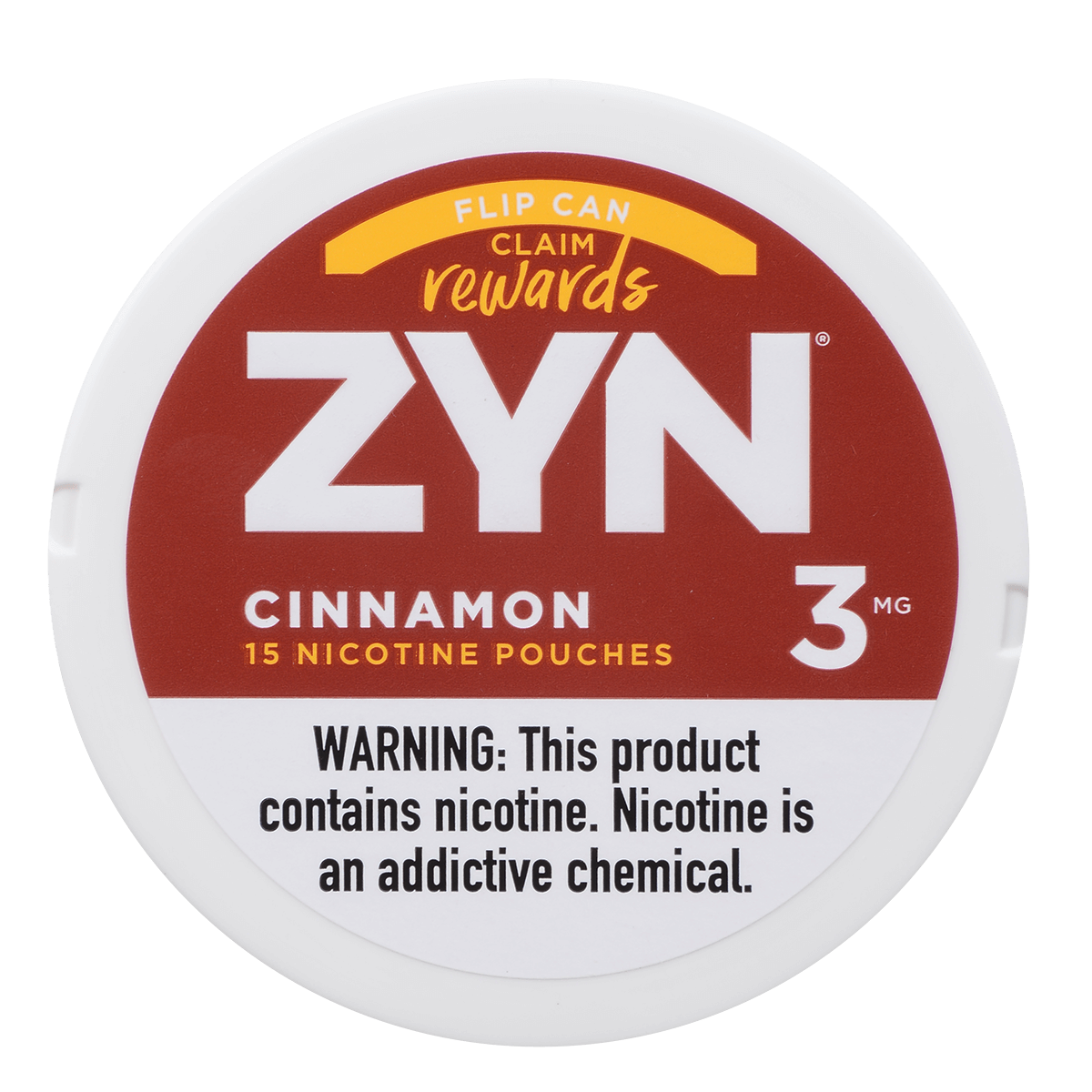Zyn Nicotine Pouches Cinnamon 3 Mg 1/5 Tins