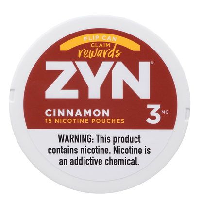 Zyn Nicotine Pouches Cinnamon 3 Mg 1/5 Tins