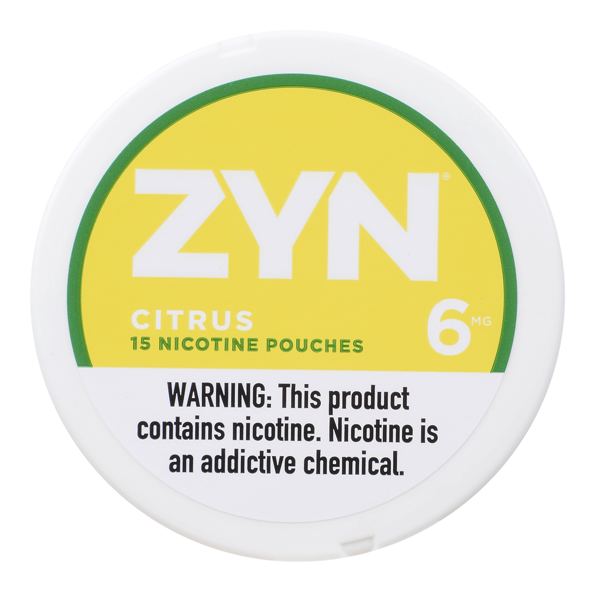Zyn Nicotine Pouches Citrus 6 Mg 1/5 Tins