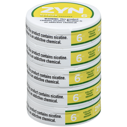 Zyn Nicotine Pouches Citrus 6 Mg 1/5 Tins