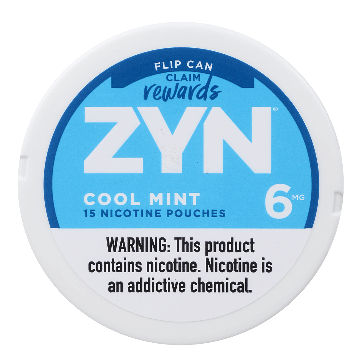 Zyn Nicotine Pouches Cool Mint 6 Mg 1/5 Tins