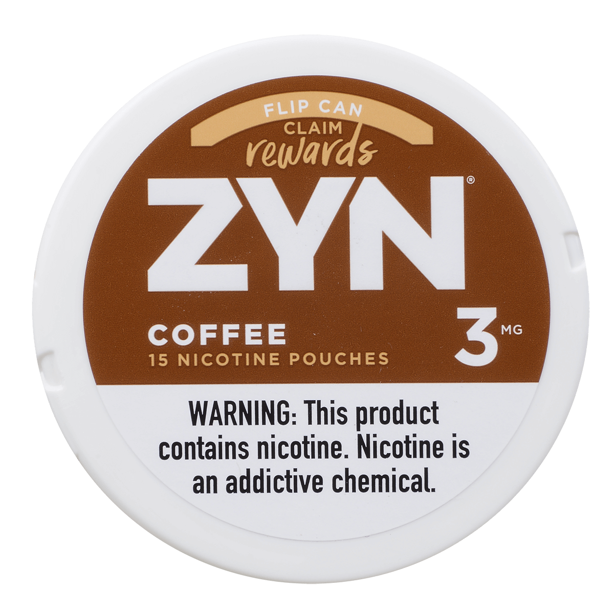 Zyn Nicotine Pouches Coffee 3 Mg 1/5 Tins