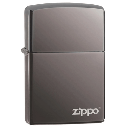 Zippo Black Ice W Zippo Logo