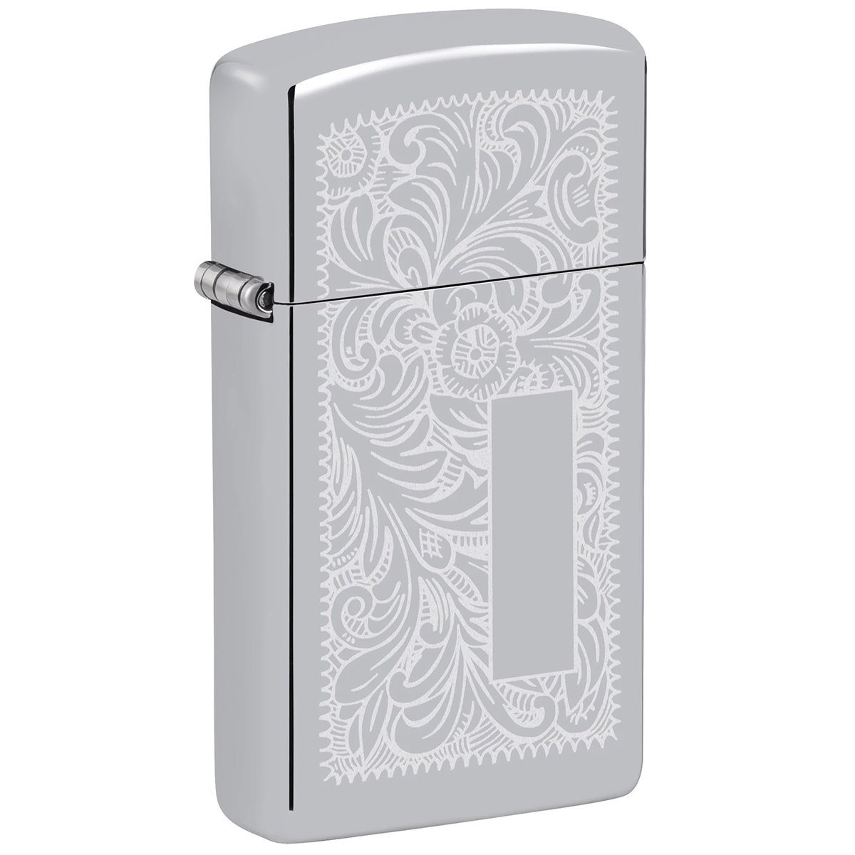 Zippo Venetian High Polish Chrome Slim