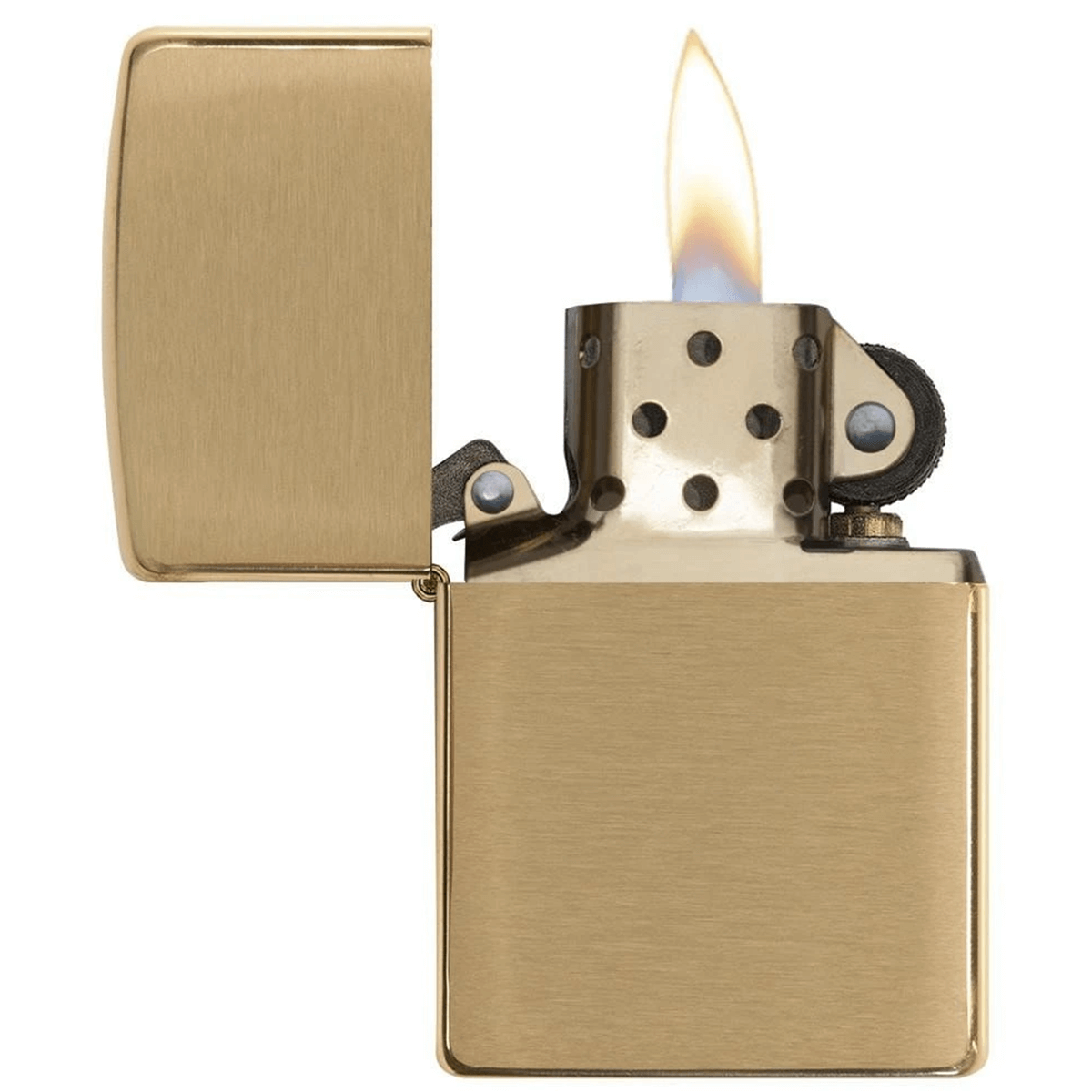 Zippo Brushed Brass