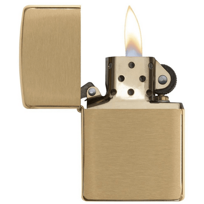 Zippo Brushed Brass