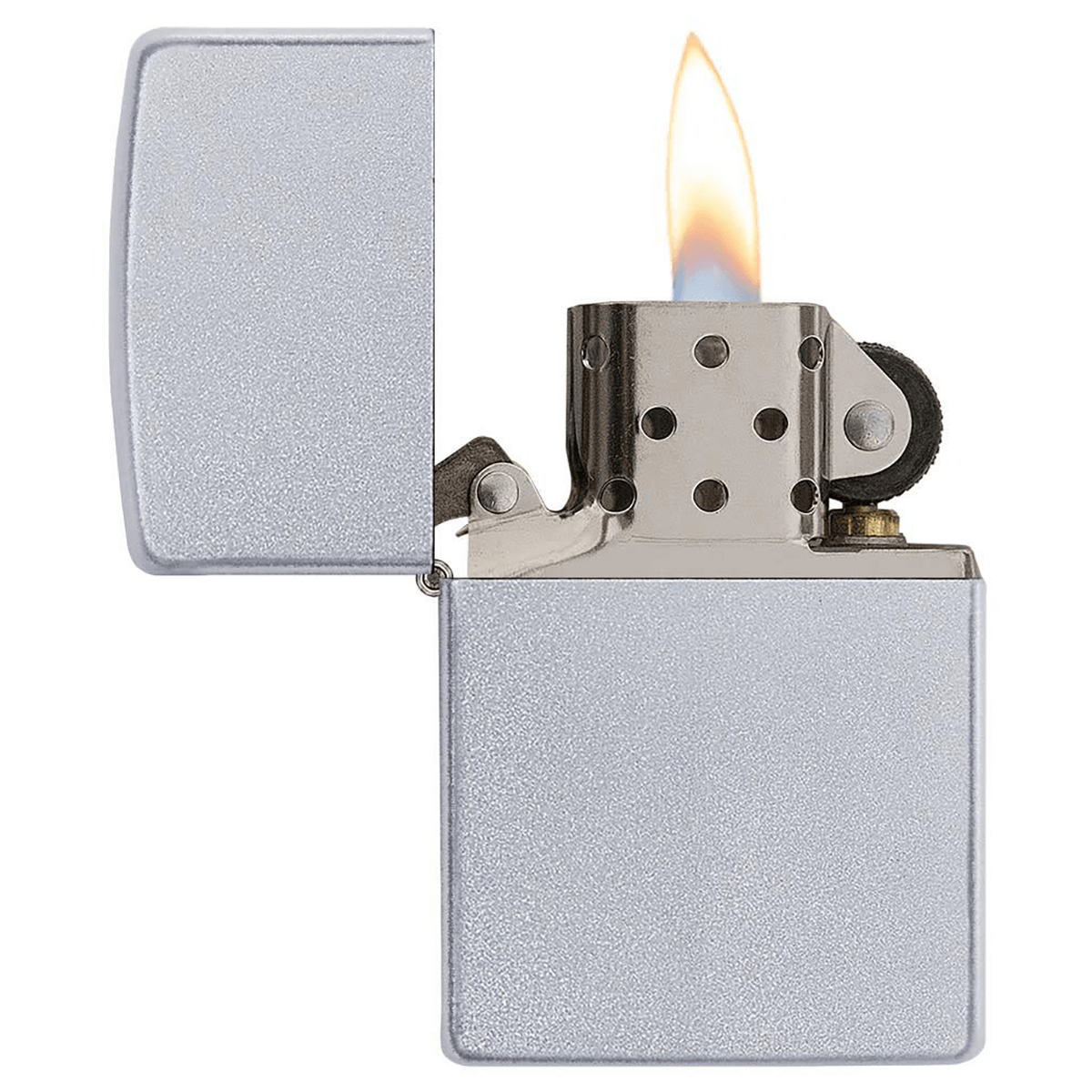 Zippo Satin Chrome