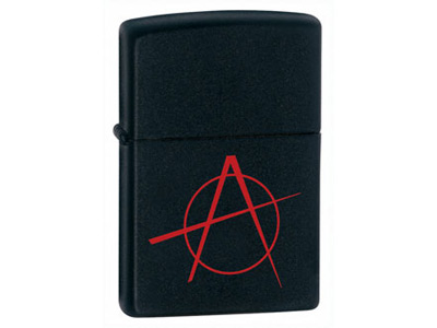 Zippo Anarchy Black Matte