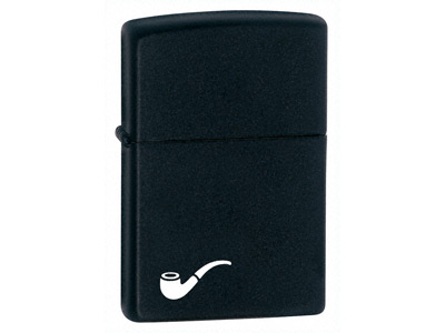 Zippo Pipe Lighter Black Matte