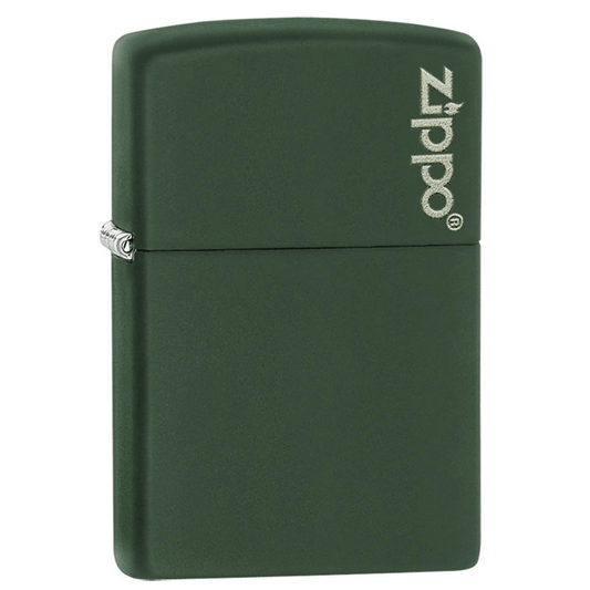 Zippo Green Matte WZippo Logo