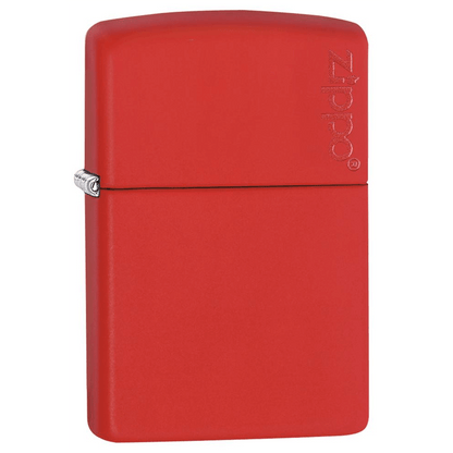 Zippo Red Matte WZippo Logo