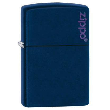 Zippo Navy Matte WZippo Logo