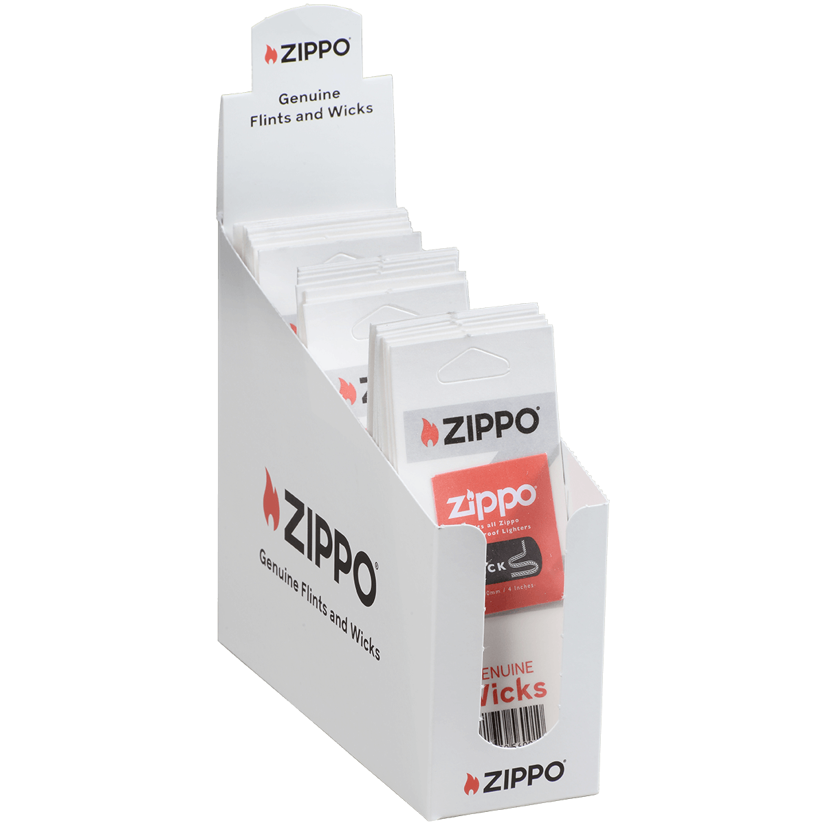 Zippo Wick Display Box 1 Wick Per Card 24 Cards Per Box