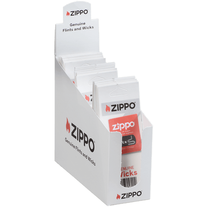 Zippo Wick Display Box 1 Wick Per Card 24 Cards Per Box