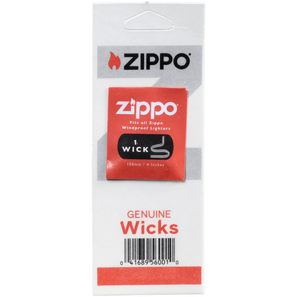 Zippo Wick Display Box 1 Wick Per Card 24 Cards Per Box
