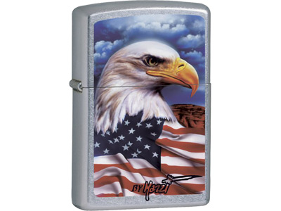 Zippo Mazzi Freedom Watch Street Chrome