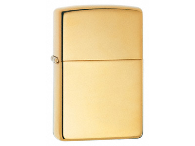 Zippo High Polish Brass