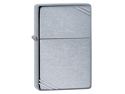 Zippo Vintage WSlashes Street Chrome