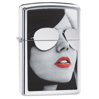 Zippo Bs Sunglasses High Polish Chrome