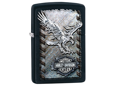 Zippo Harley-Davidson Iron Eagle Black Matte