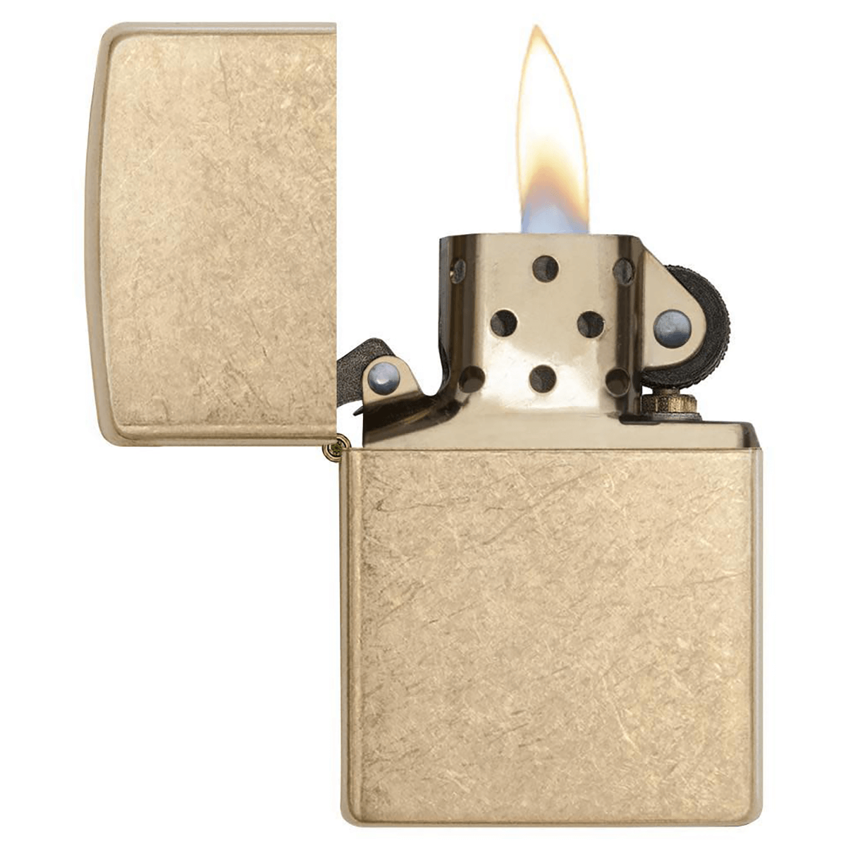 Zippo Armor Tumbled Brass