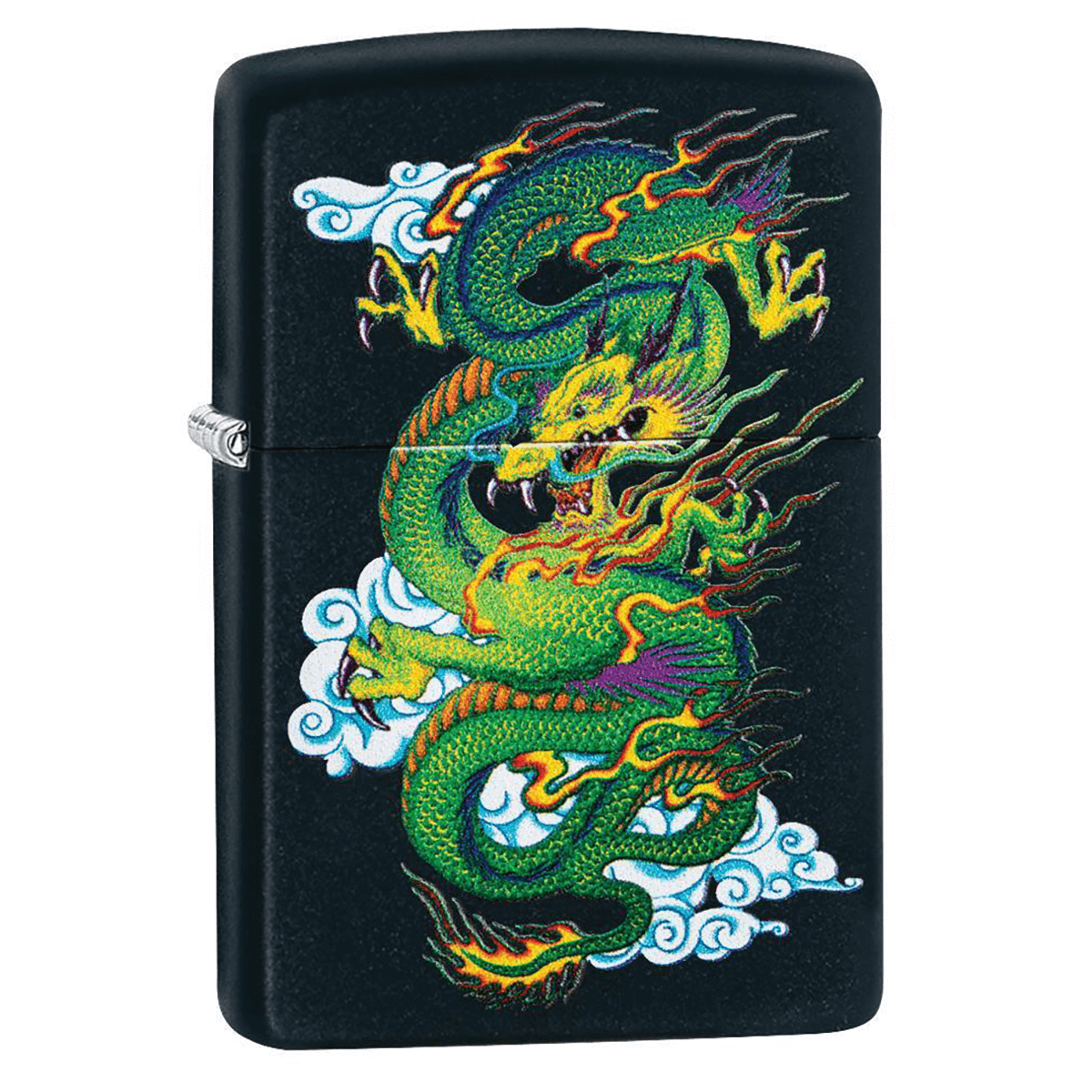Zippo Dragon Black Matt