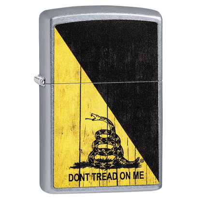 Zippo Gadsden Flag Street Chrome