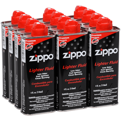 Zippo Lighter Fluid 4 Oz. Carton Of 24