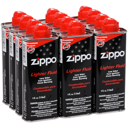 Zippo Lighter Fluid 4 Oz. Carton Of 24
