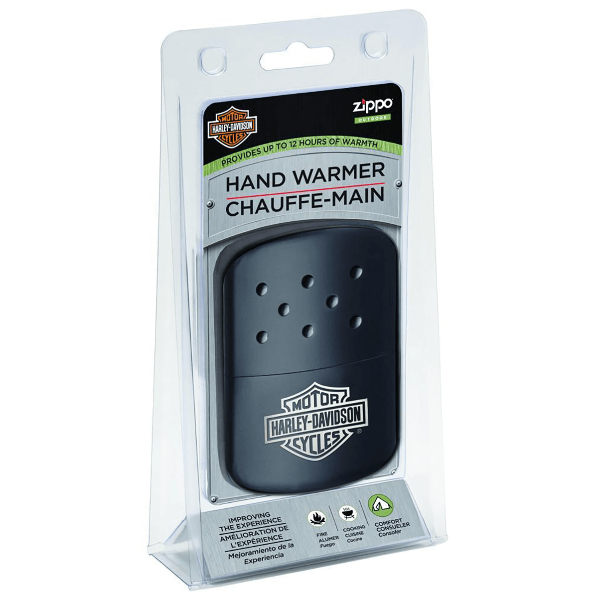 Zippo Harley-Davidson Hand Warmer Black Matte