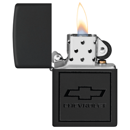 Zippo Chevrolet Design Black Matte