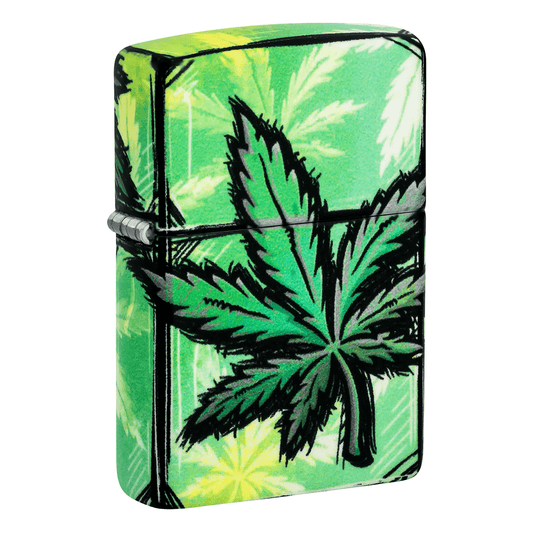 Zippo 540 Color Glow In The Dark Leaf