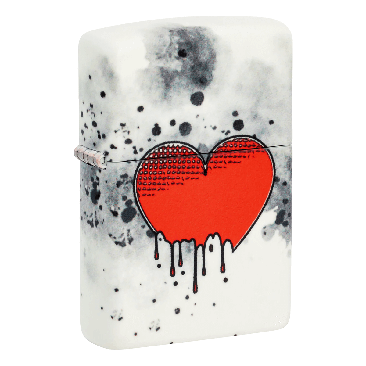 Zippo 540 Color Glow In The Dark Graffiti Heart